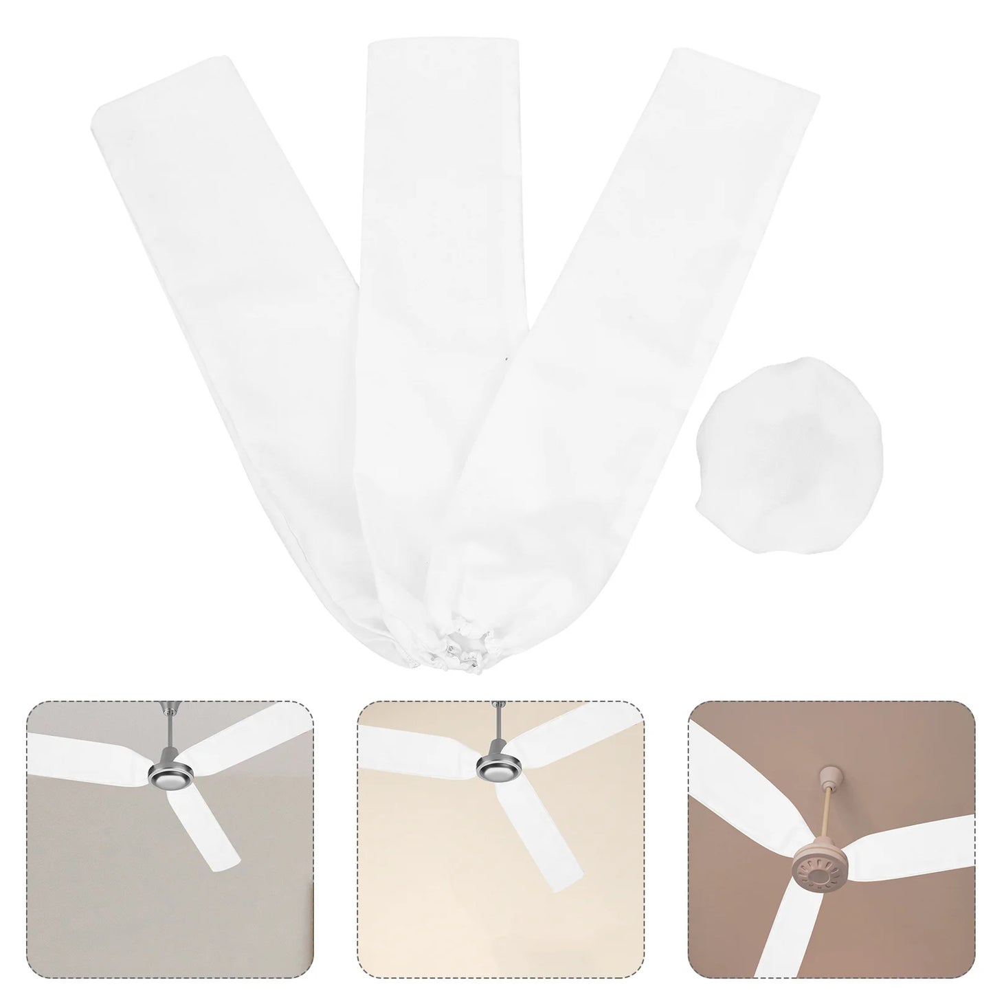 Raaziq Mall® DustShield Ceiling Fan Blades & Motor Dustproof Protector
