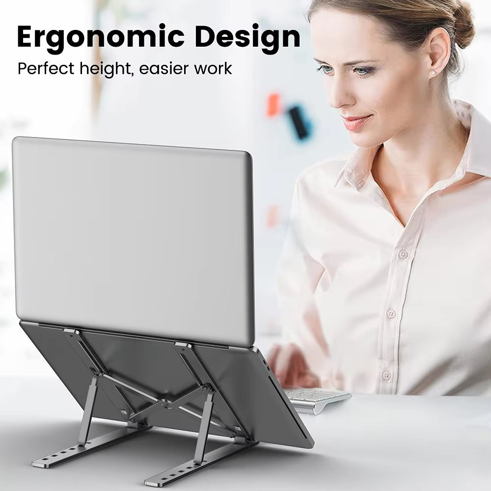Raaziq Mall® Ergonomic Laptop Stand for Students & Freelancers