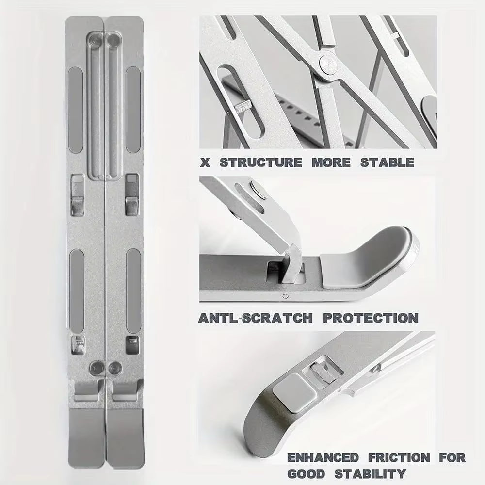 Raaziq Mall® Ergonomic Laptop Stand for Students & Freelancers