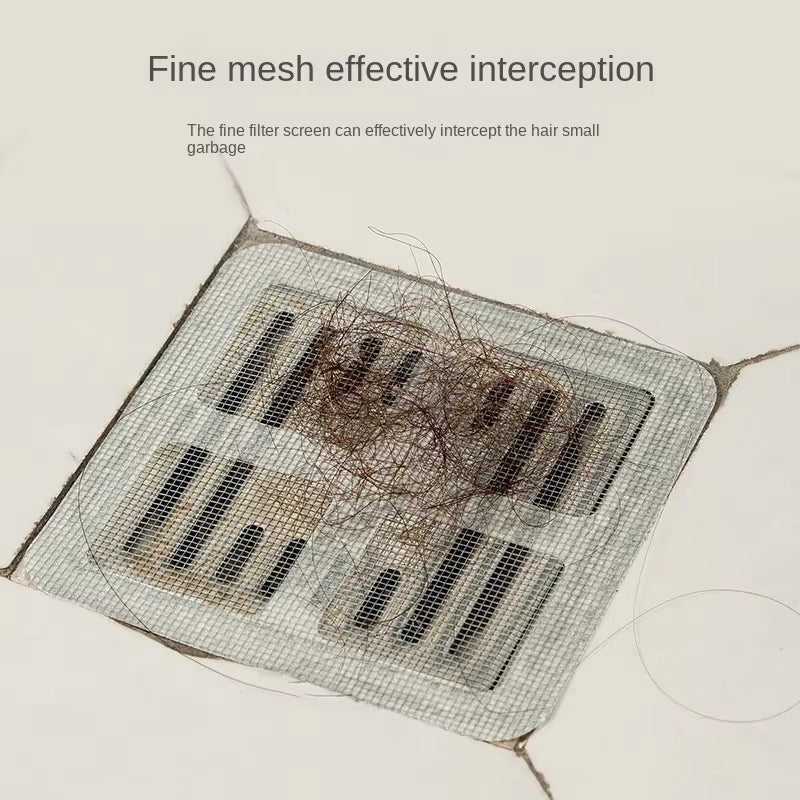 Raaziq Mall® Disposable Shower Drain Hair Catcher | Anti-Clog Mesh Filter for Bathroom